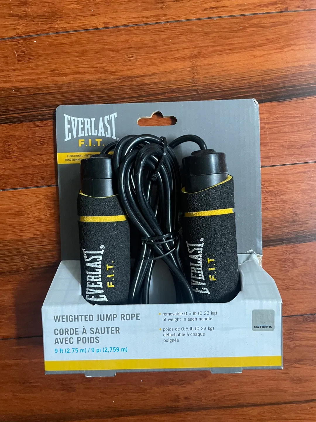 Brand New Everlast F.I.T. Weighted Jump Rope thumbnail