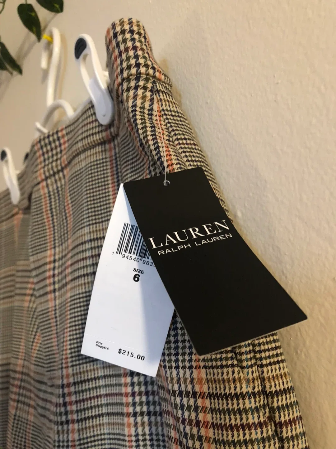 BNWT-Lauren Ralph Lauren Plaid Pants image indicator(3)