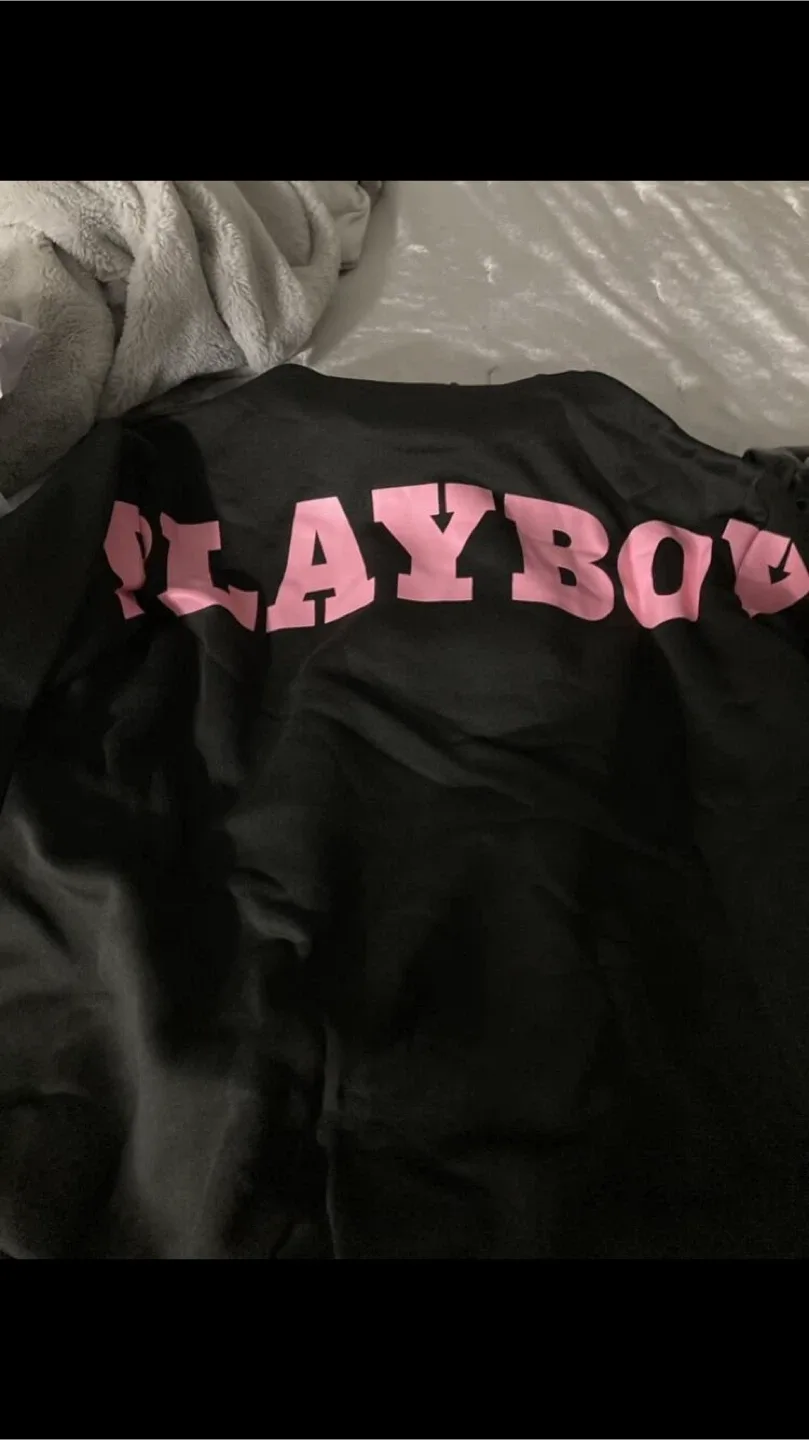 Playboy Black Hoodie image indicator(4)