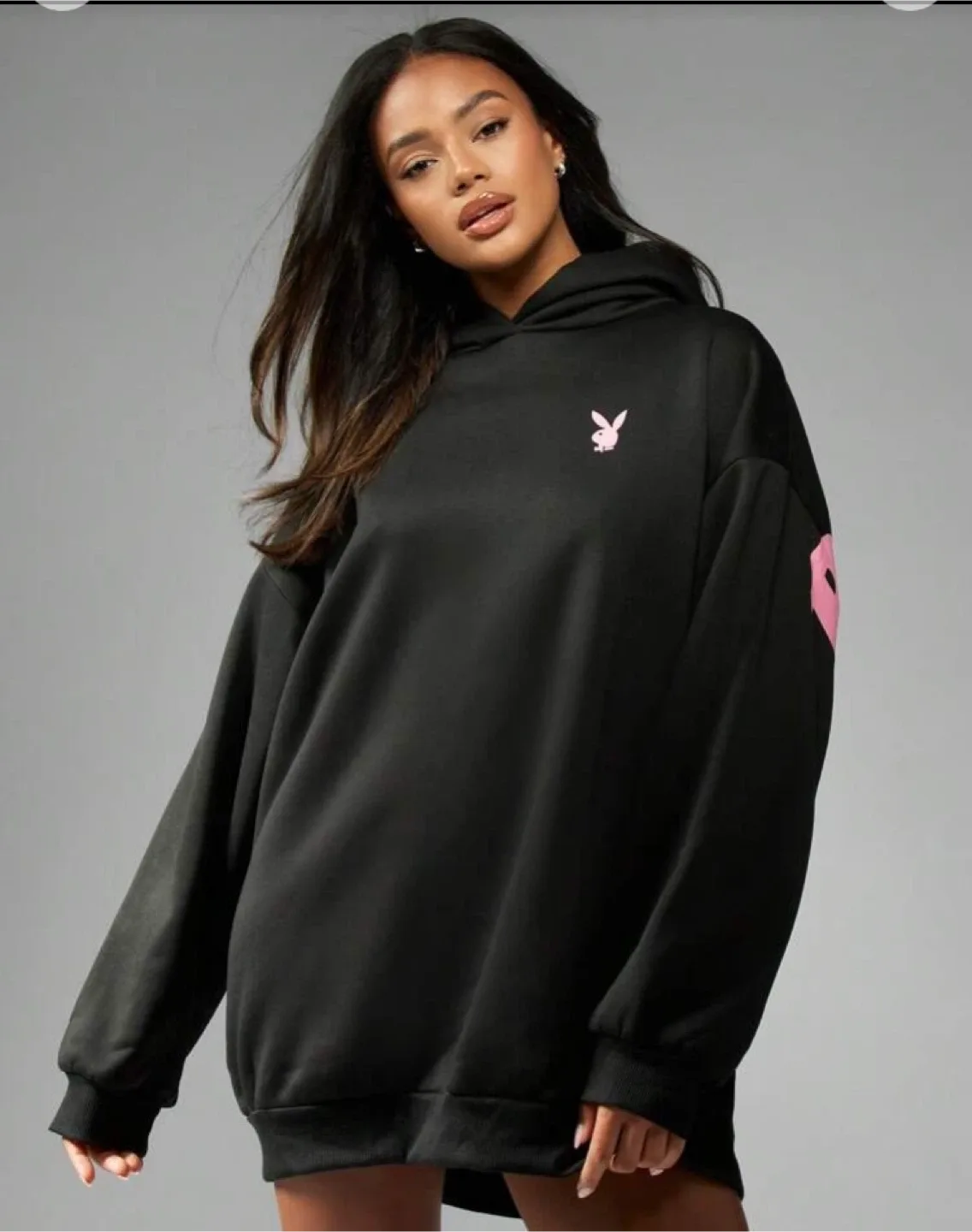 Playboy Black Hoodie image indicator(2)