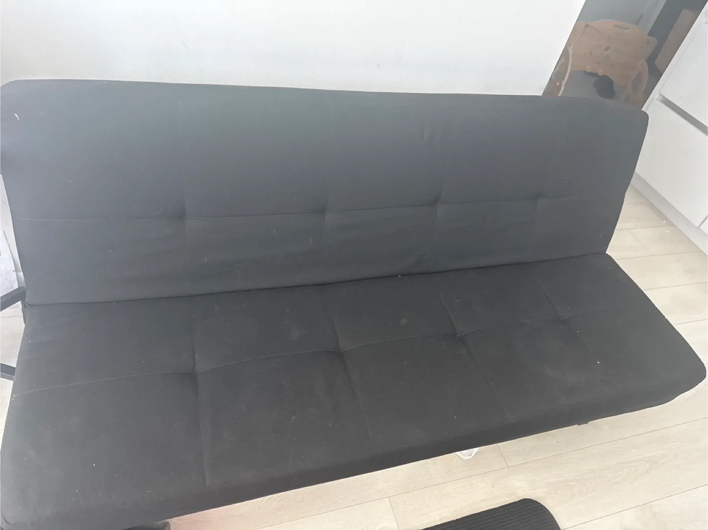 Black Futon Couch thumbnail