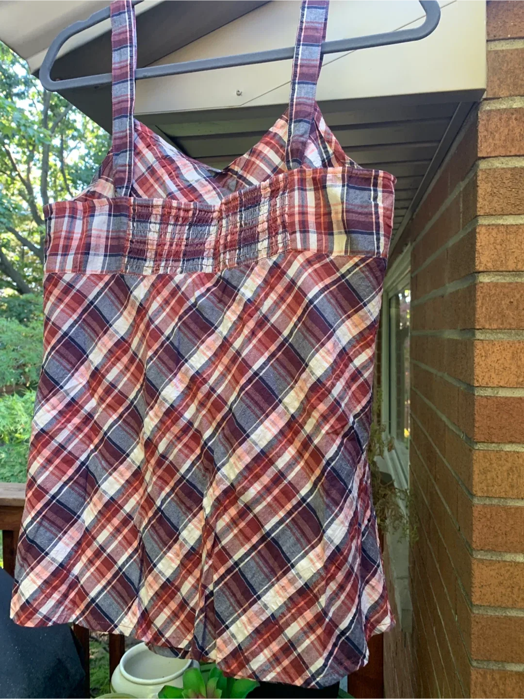 Cute Plaid Tank Top 🥕 image indicator(2)