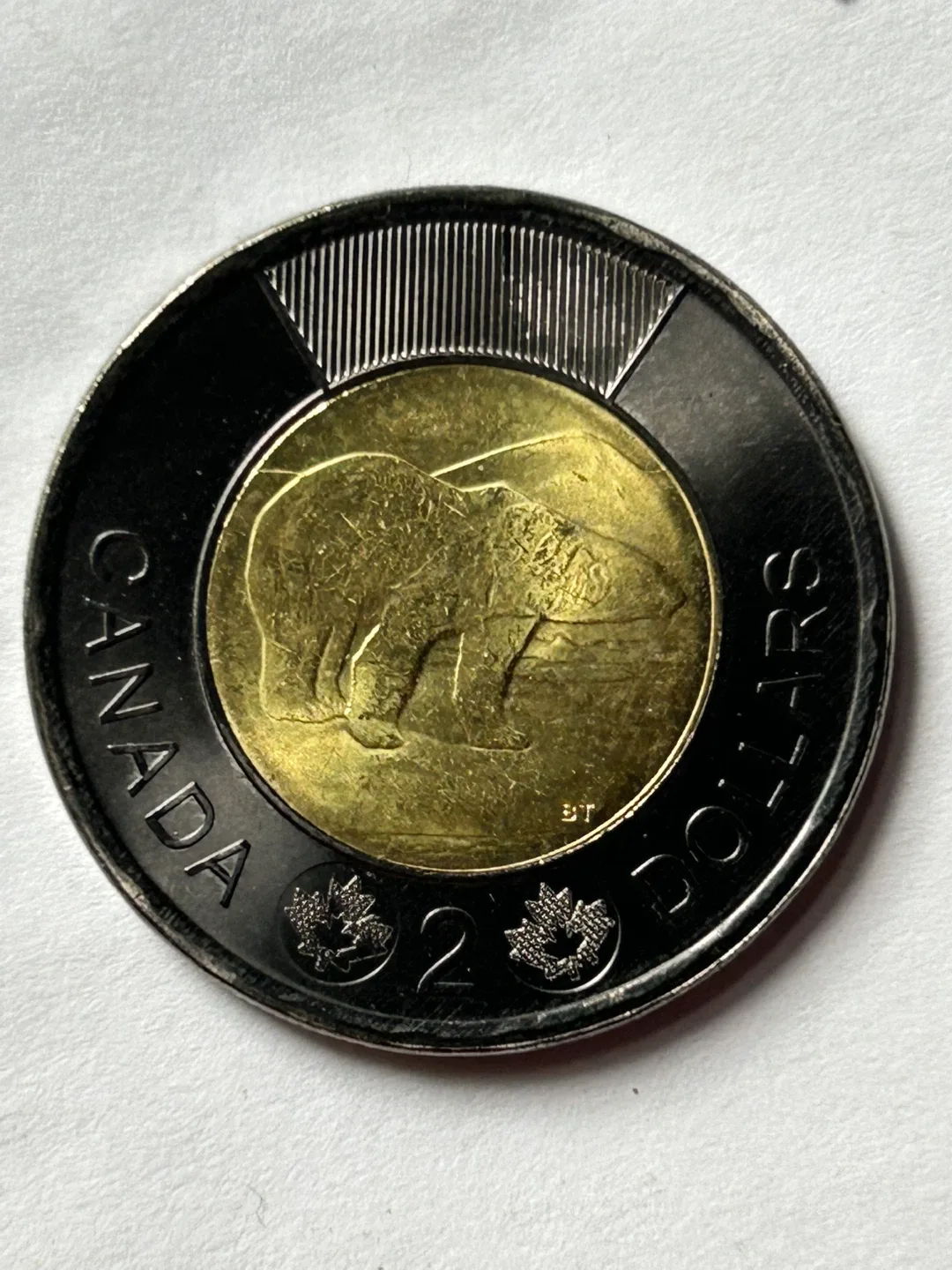 2022  $2 Dollar Black Toonie Coin Queen Elizabeth Canada Money thumbnail