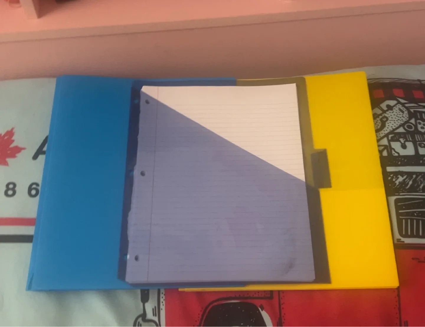 Blue and Yellow Folders, Paper! thumbnail