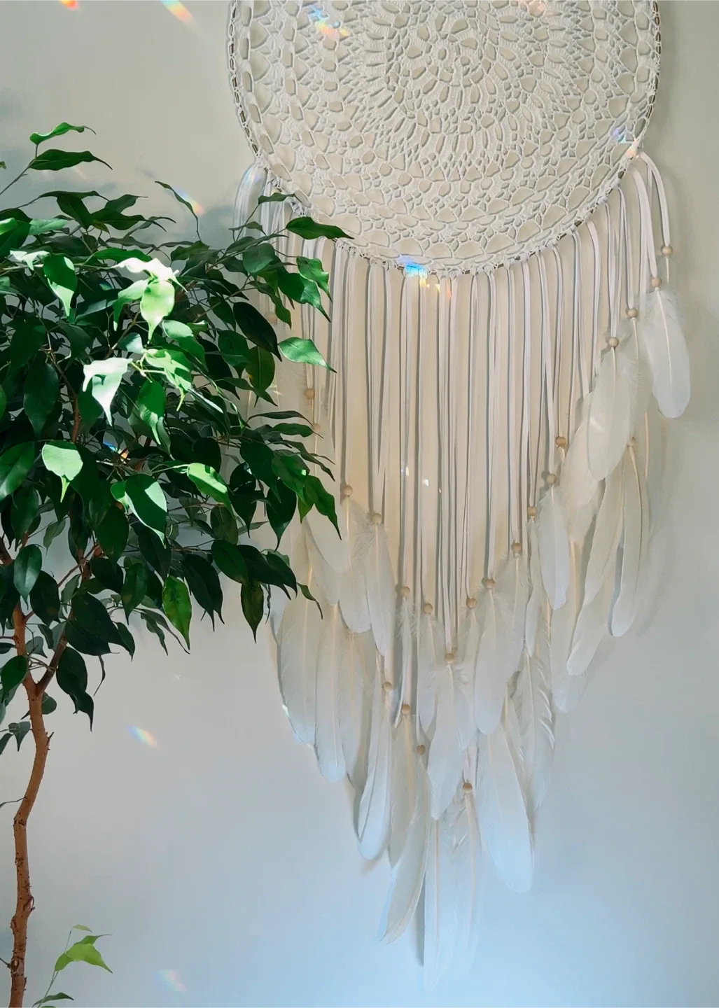 White Dream Catcher thumbnail