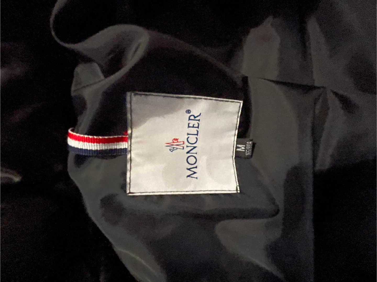 Moncler Black Puffer Jacket - Size M - photo 3