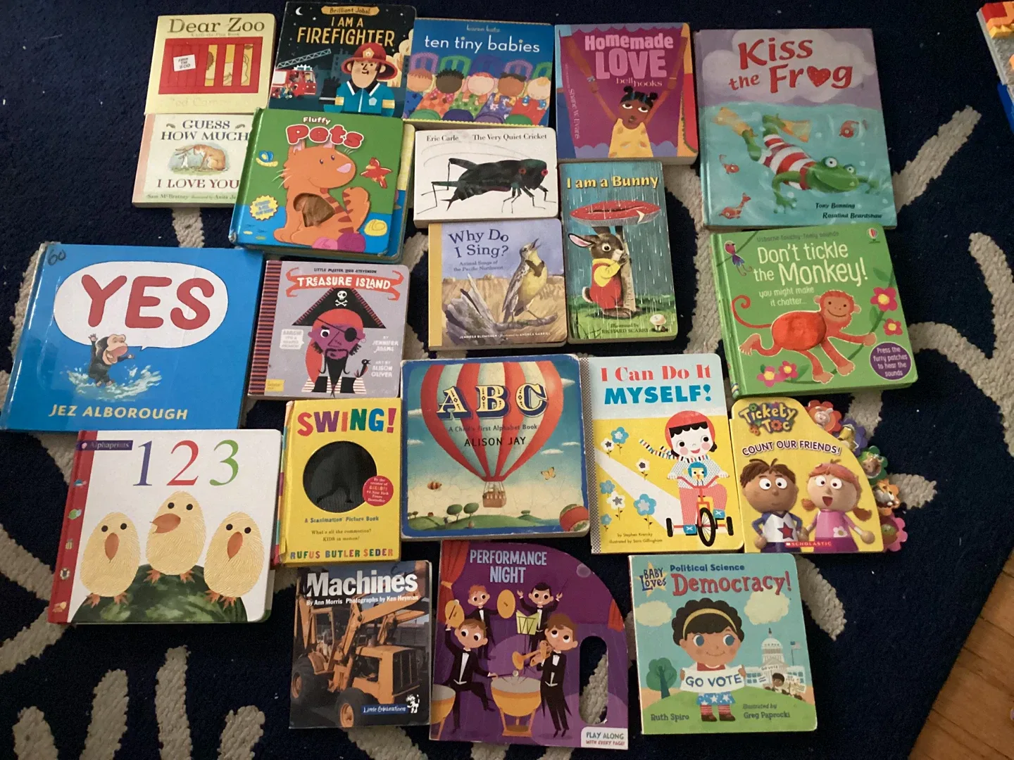 Kids' Books Lot - Dear Zoo, Firefighter, and More! thumbnail