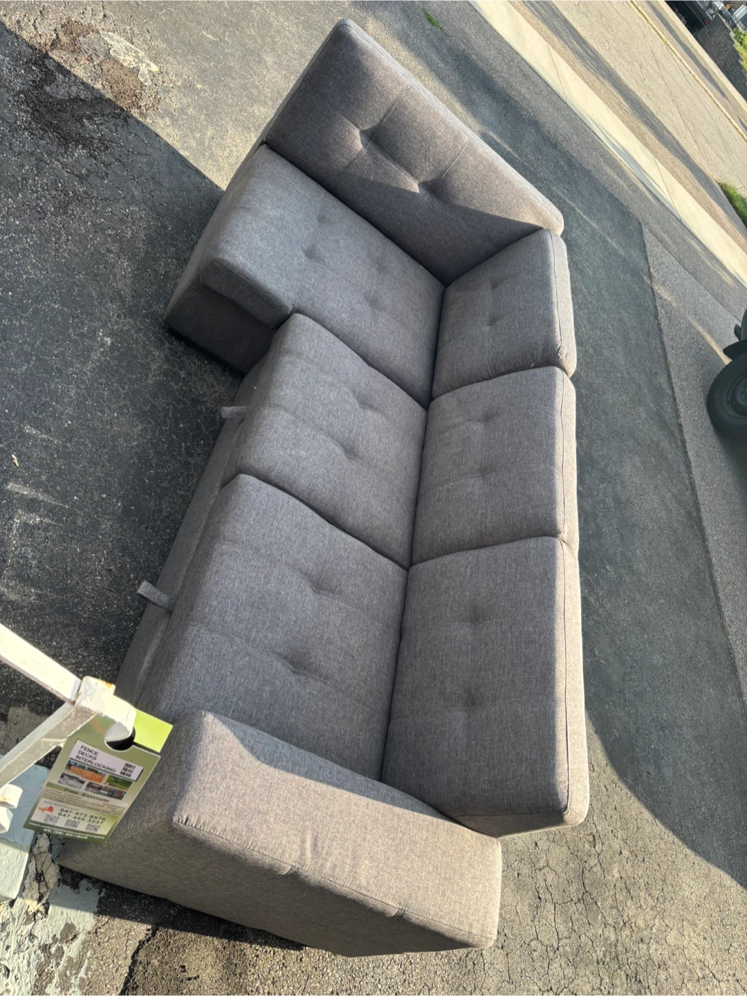 ✨ Modern Sectional Sofa – Great Condition! ✨