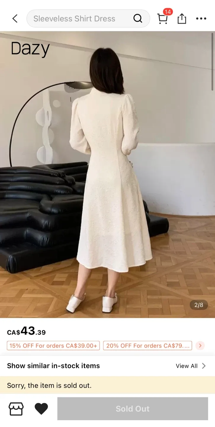 Dazy Cream Floral Midi Dress image indicator(2)