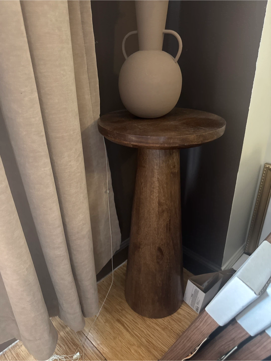Wooden Accent Table 🥕