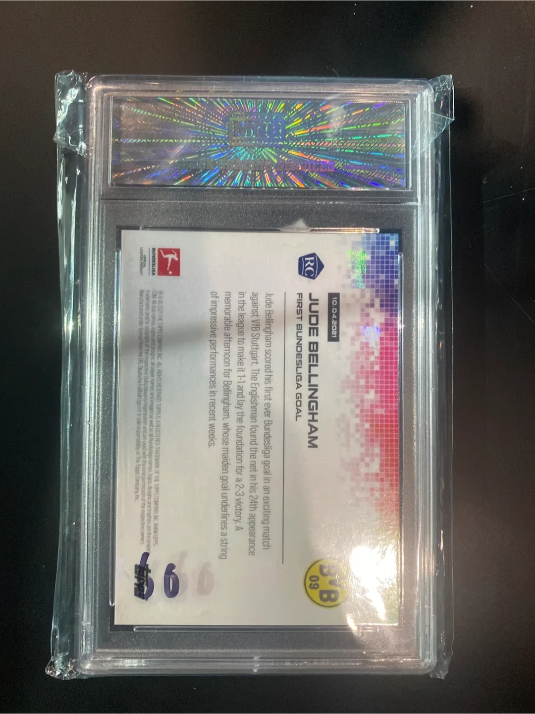 Jude Bellingham Topps Now Bundesliga Card #165 - GEM MINT image indicator(2)