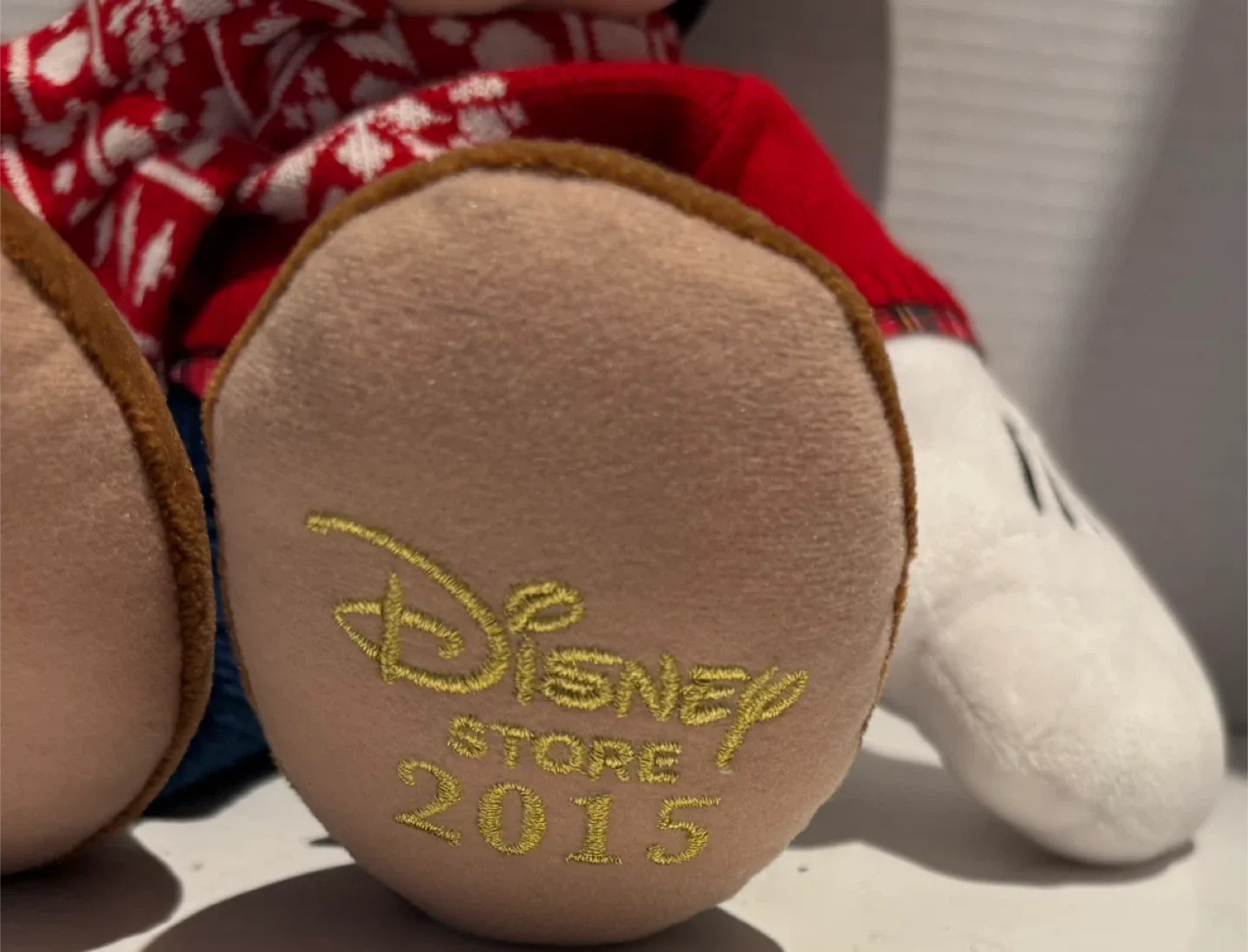 2015 Disney Store Mickey Mouse Holiday Plush image indicator(2)