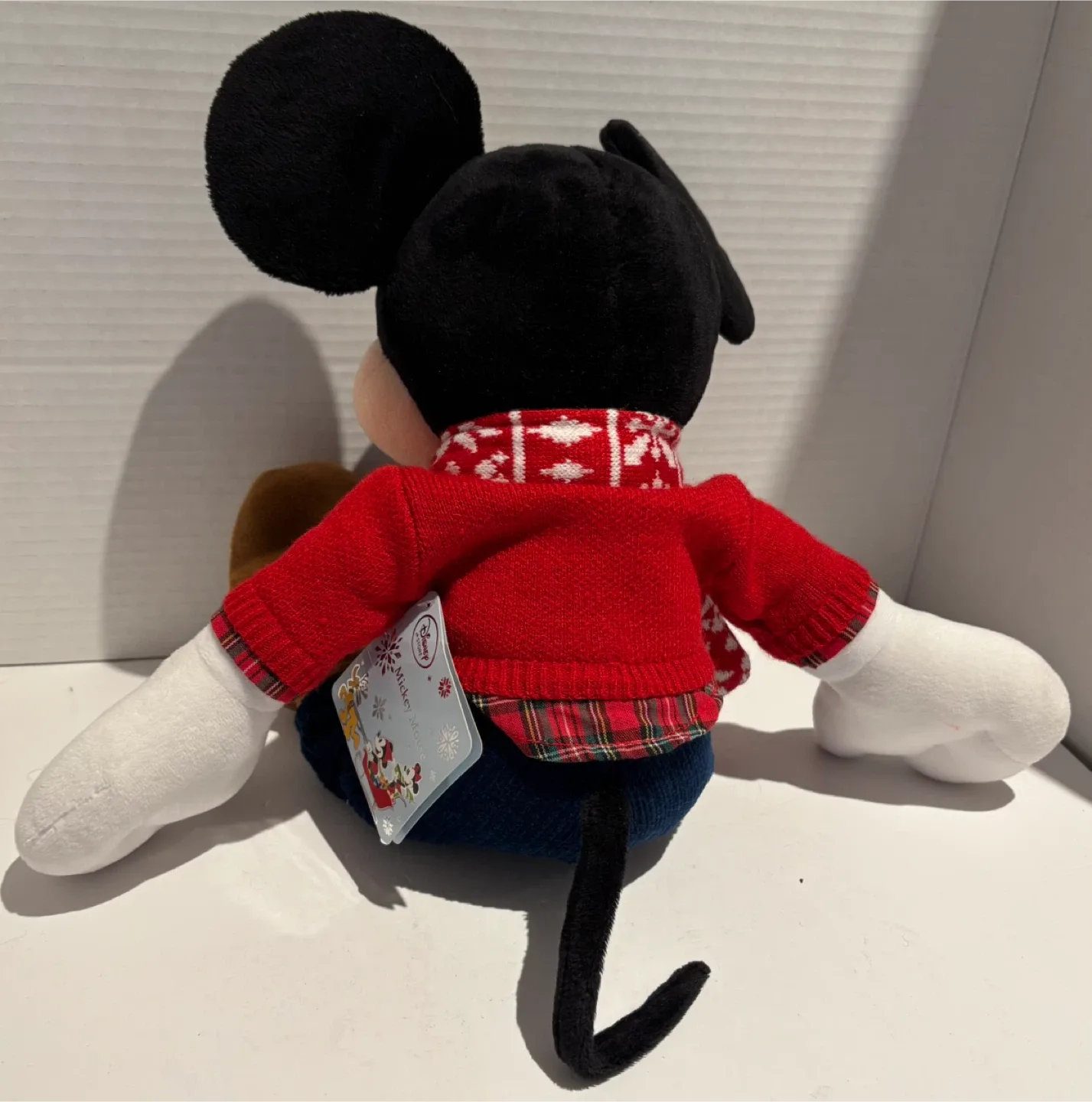 2015 Disney Store Mickey Mouse Holiday Plush image indicator(4)