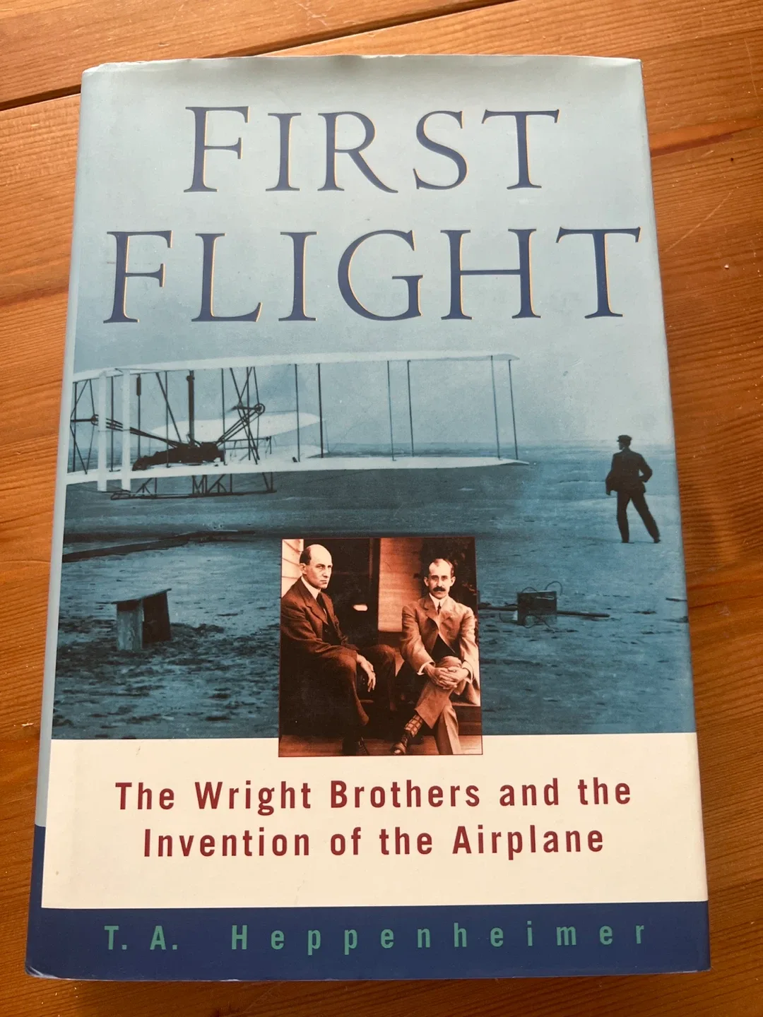 First Flight: The Wright Brothers Book by T. A. Heppenheimer thumbnail