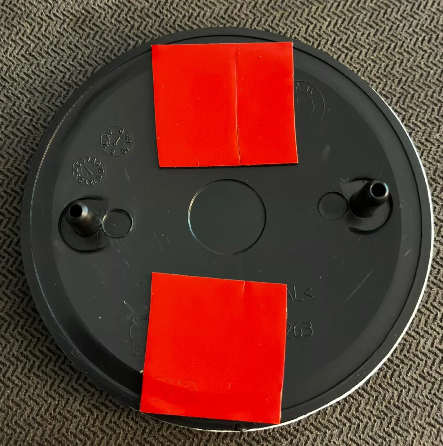 BMW 82mm No Chrome Surrounds Roundel - Brand New image indicator(5)