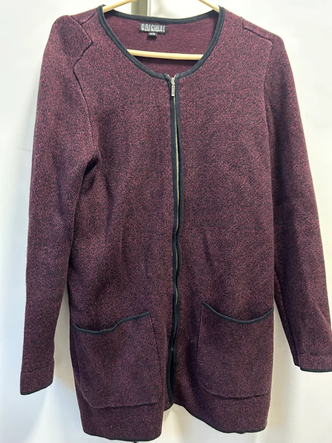 Original M/M Zip-Up Cardigan thumbnail