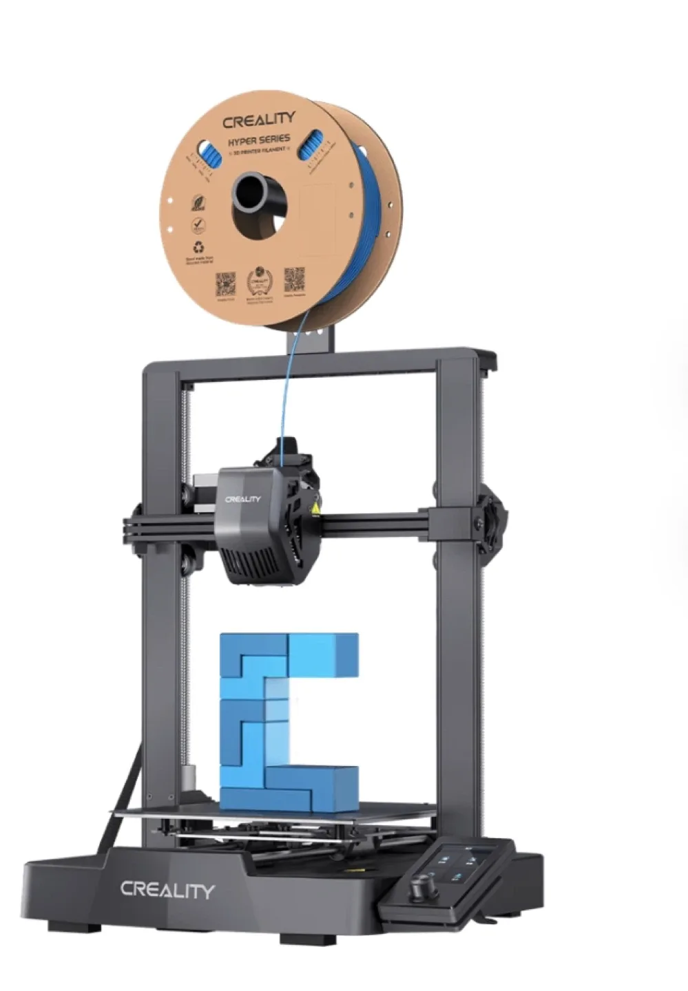Official Creality Ender-3 V2 3D Printer with filaments thumbnail
