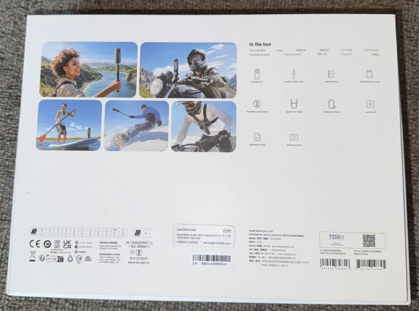 Insta360 X4 Camera with Accessories image indicator(9)