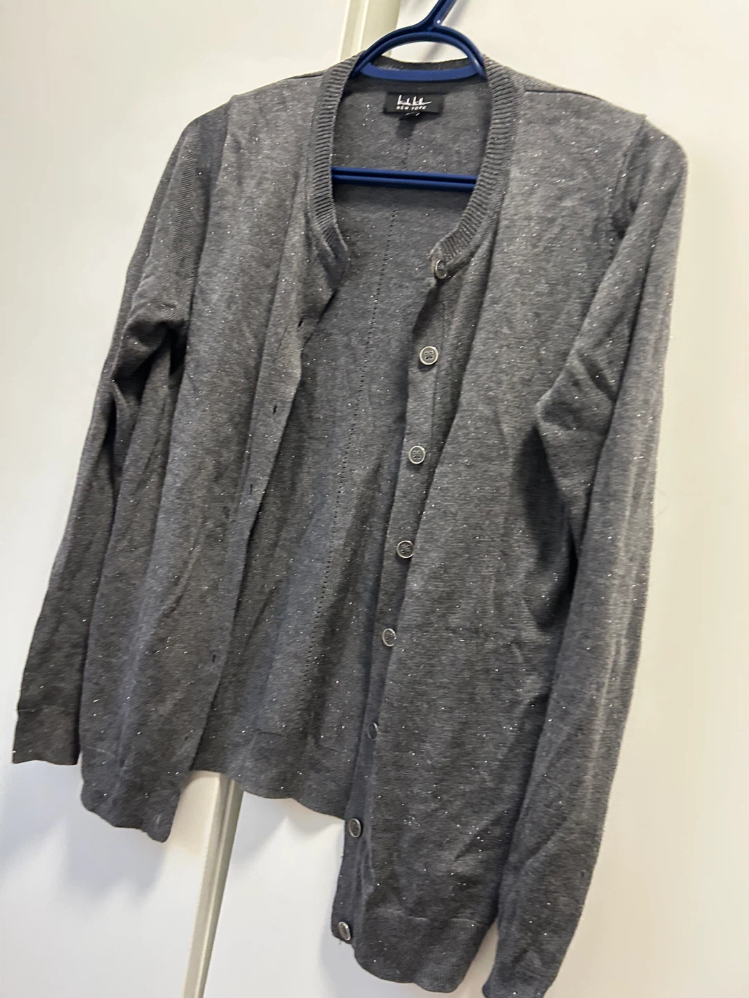Liz Claiborne Grey Cardigan