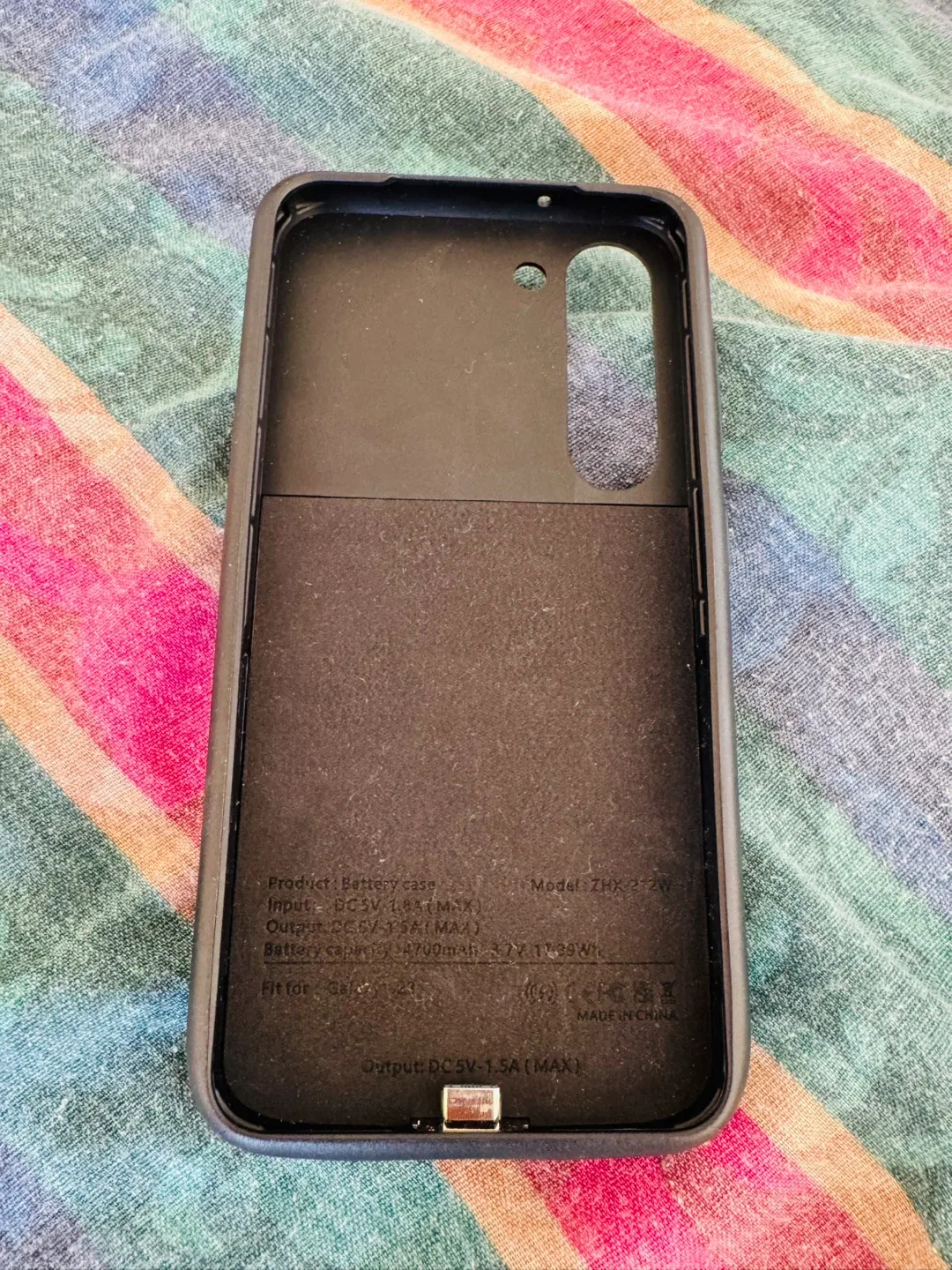 Battery Case for Samsung S23 image indicator(2)