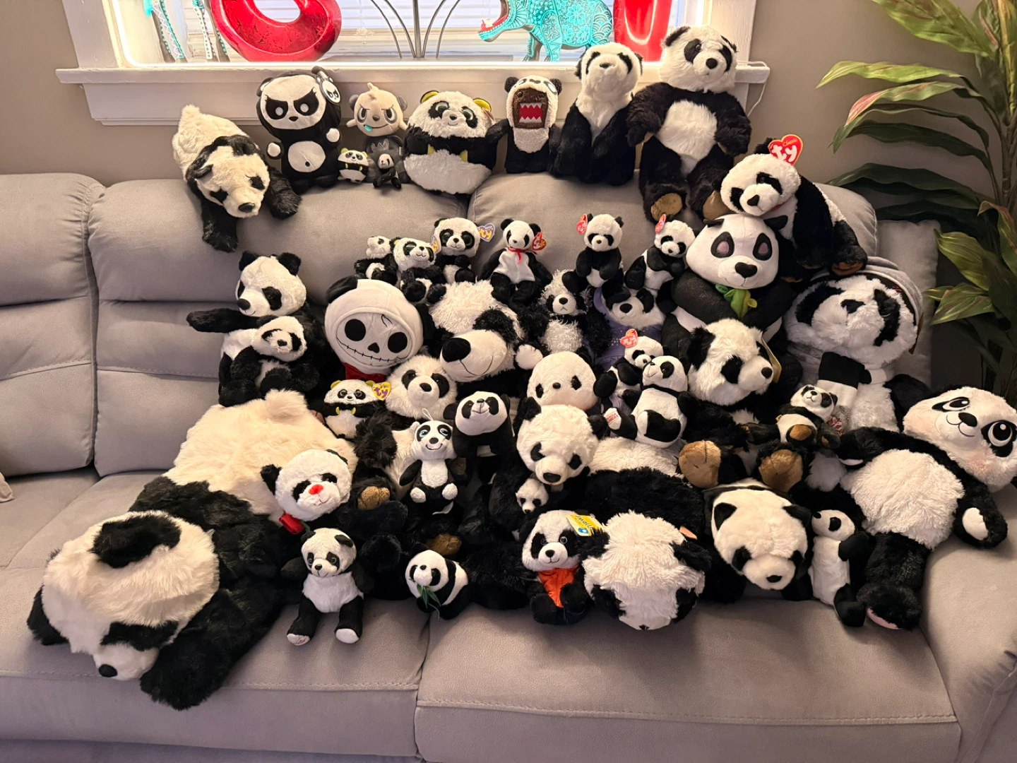 Huge Panda Collection – Plush & Figurines – Sold as Lot