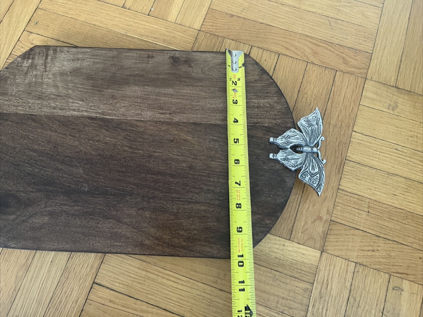 Wooden Decorative Trays with Metal Handles - photo 3