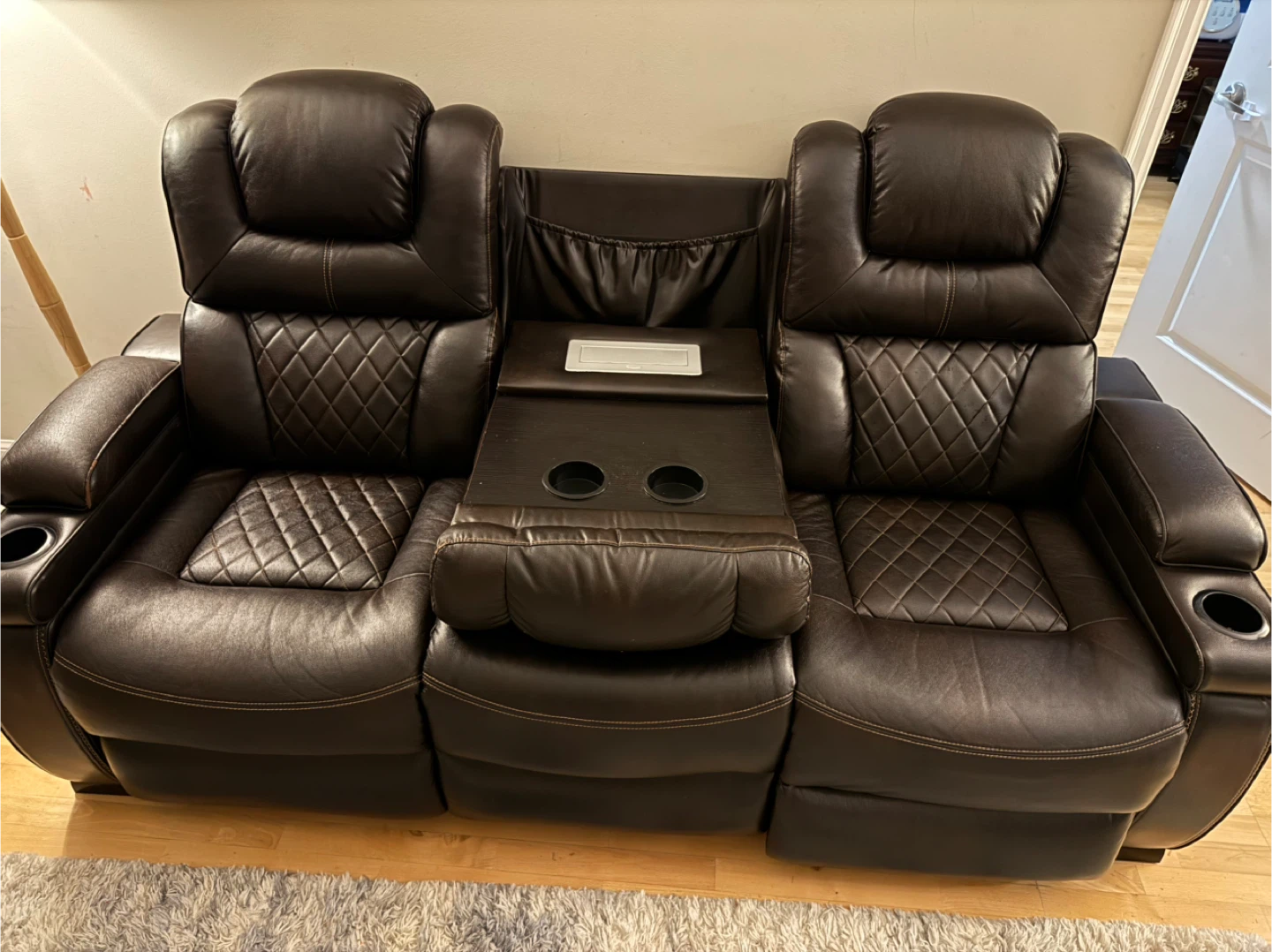 Game Zone Power Reclining Sofa w/ Adjustable Headrest - photo 5
