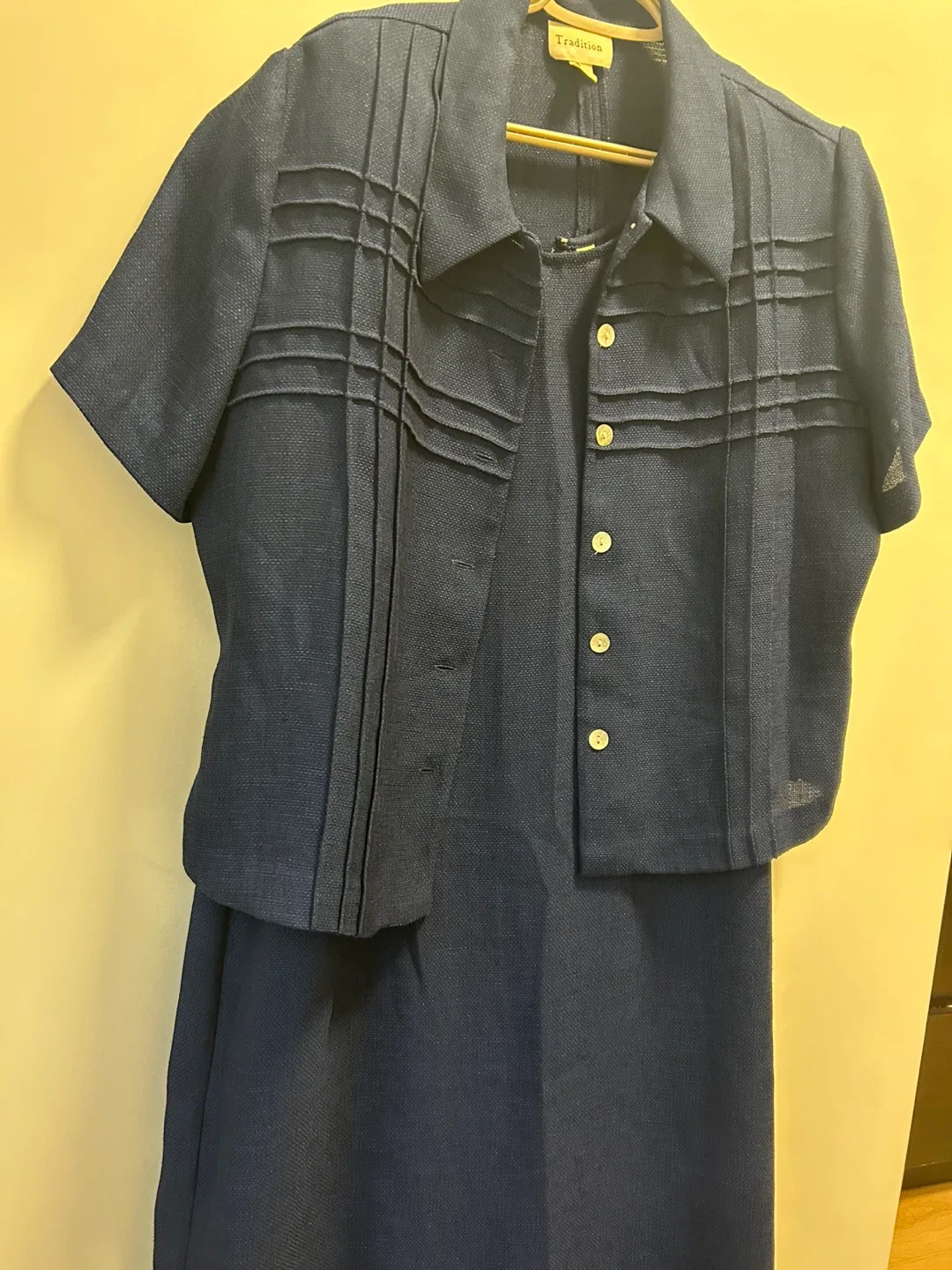 Tradition Navy Blue Dress Suit thumbnail