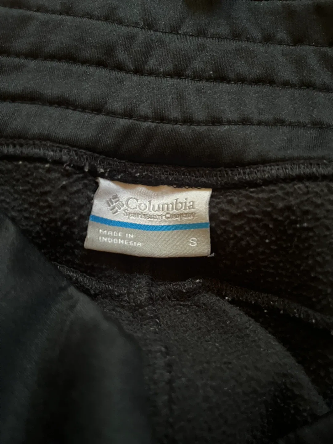 Columbia Black Fleece Lined Joggers - Size S image indicator(5)