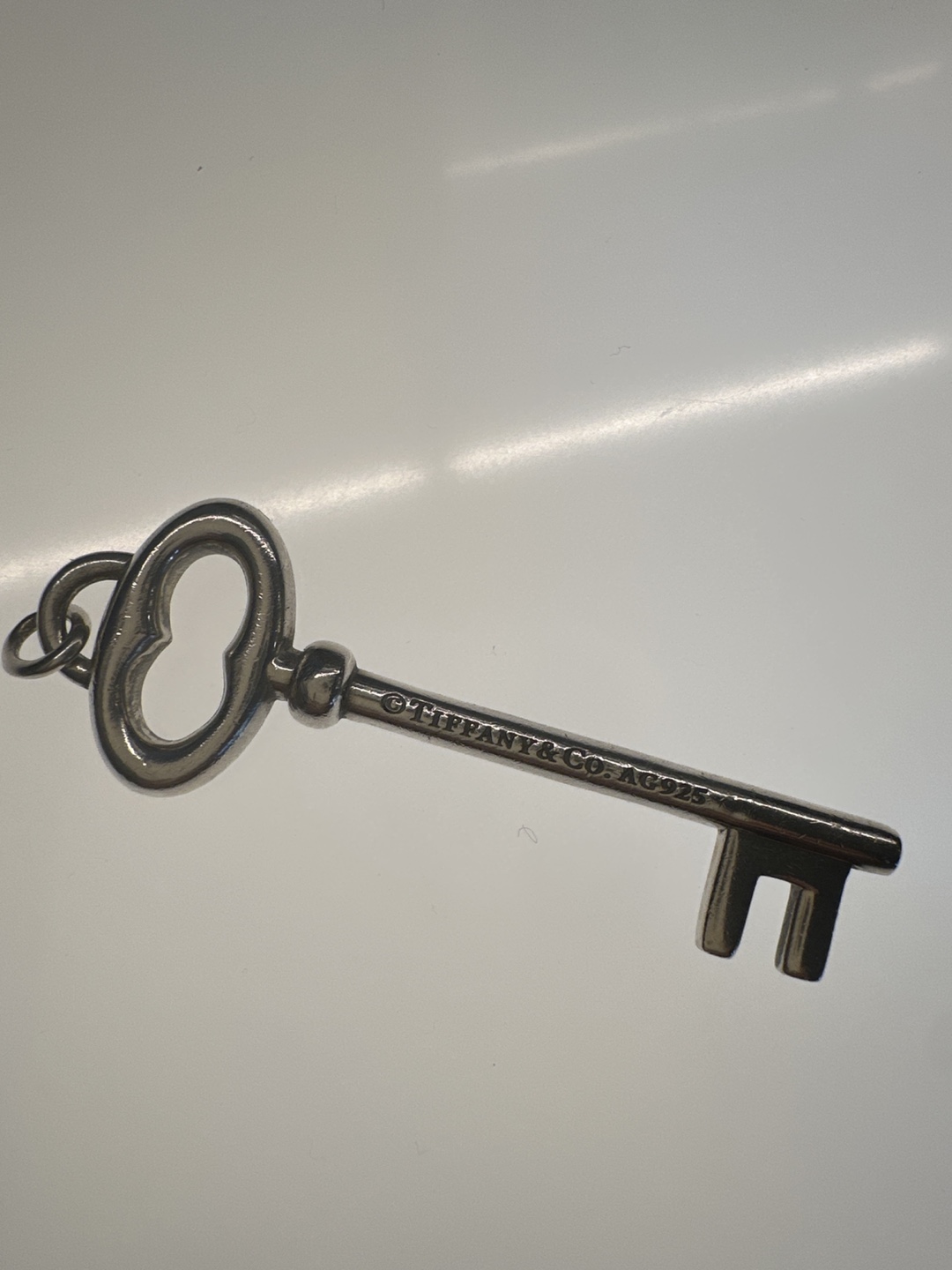 Tiffany & Co. AG925 Key Pendant