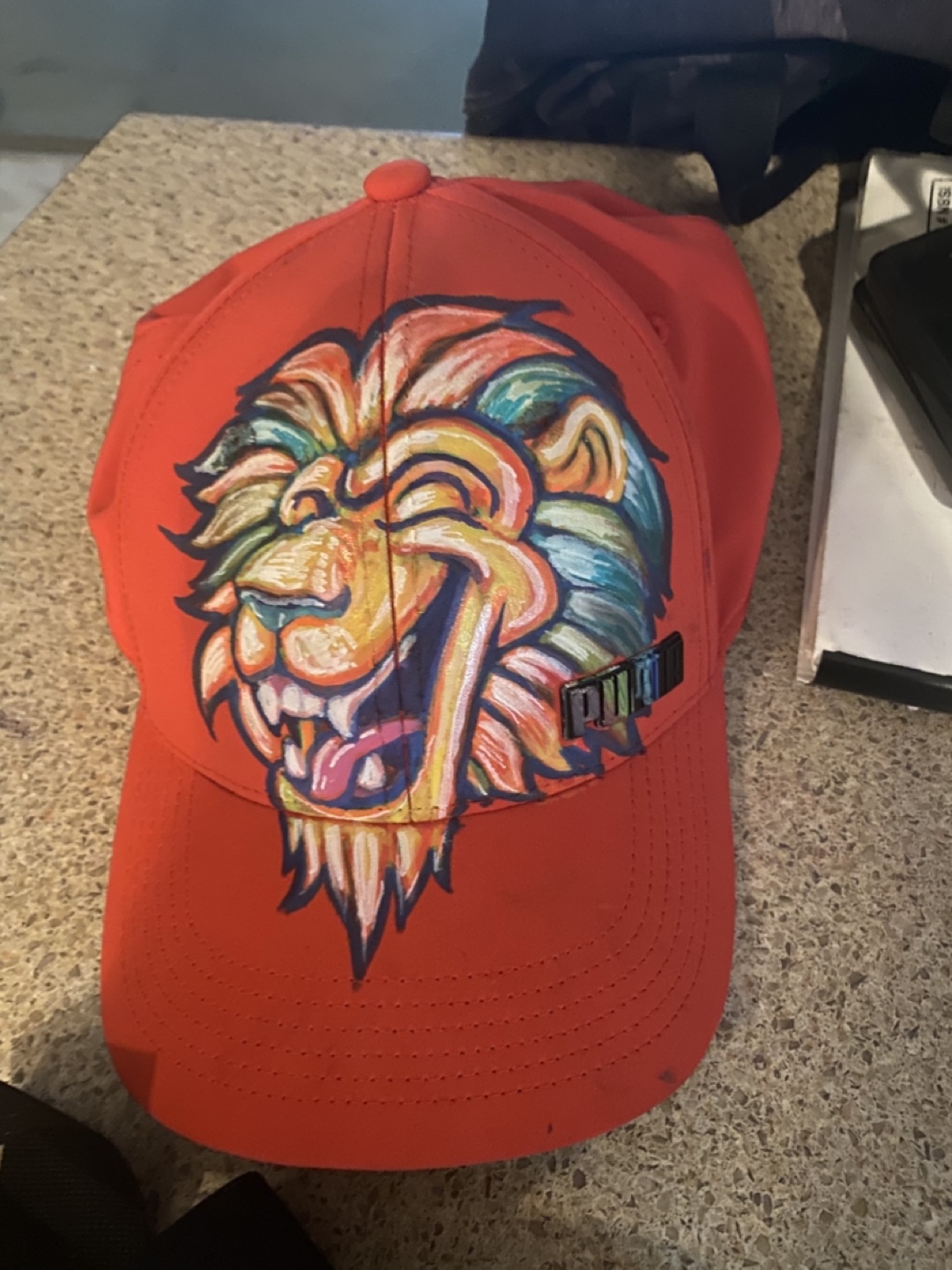 Hand Painted Baseball Caps - photo 4