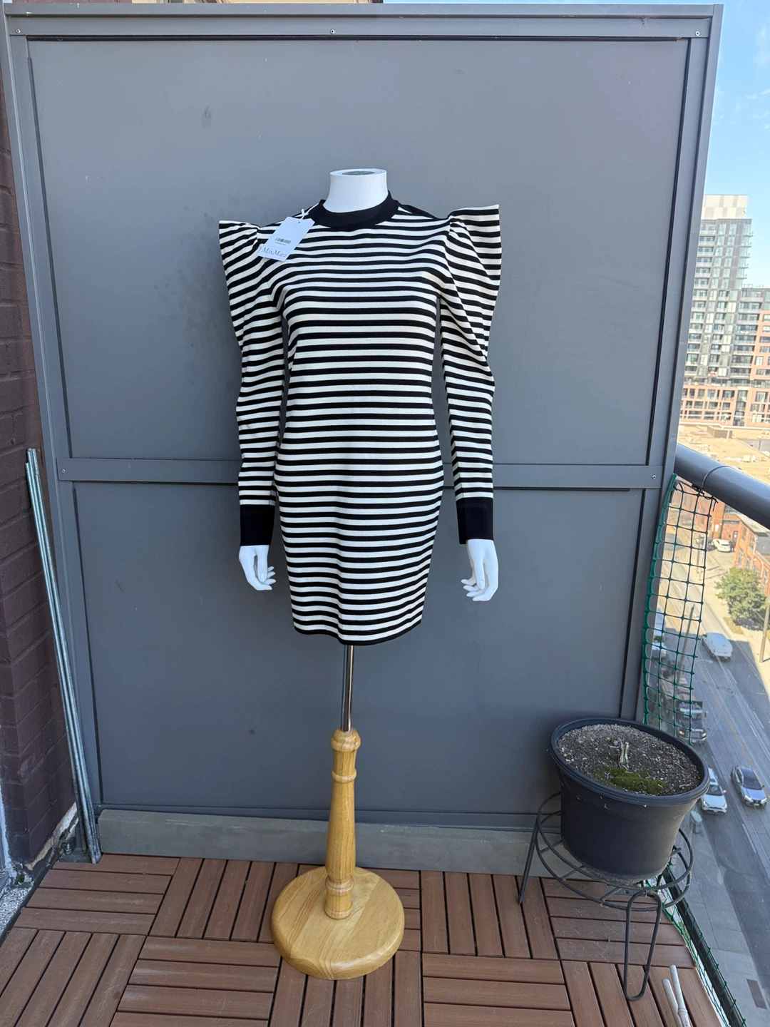 Max Mara Glasgow Striped Dress - Size M - photo 2