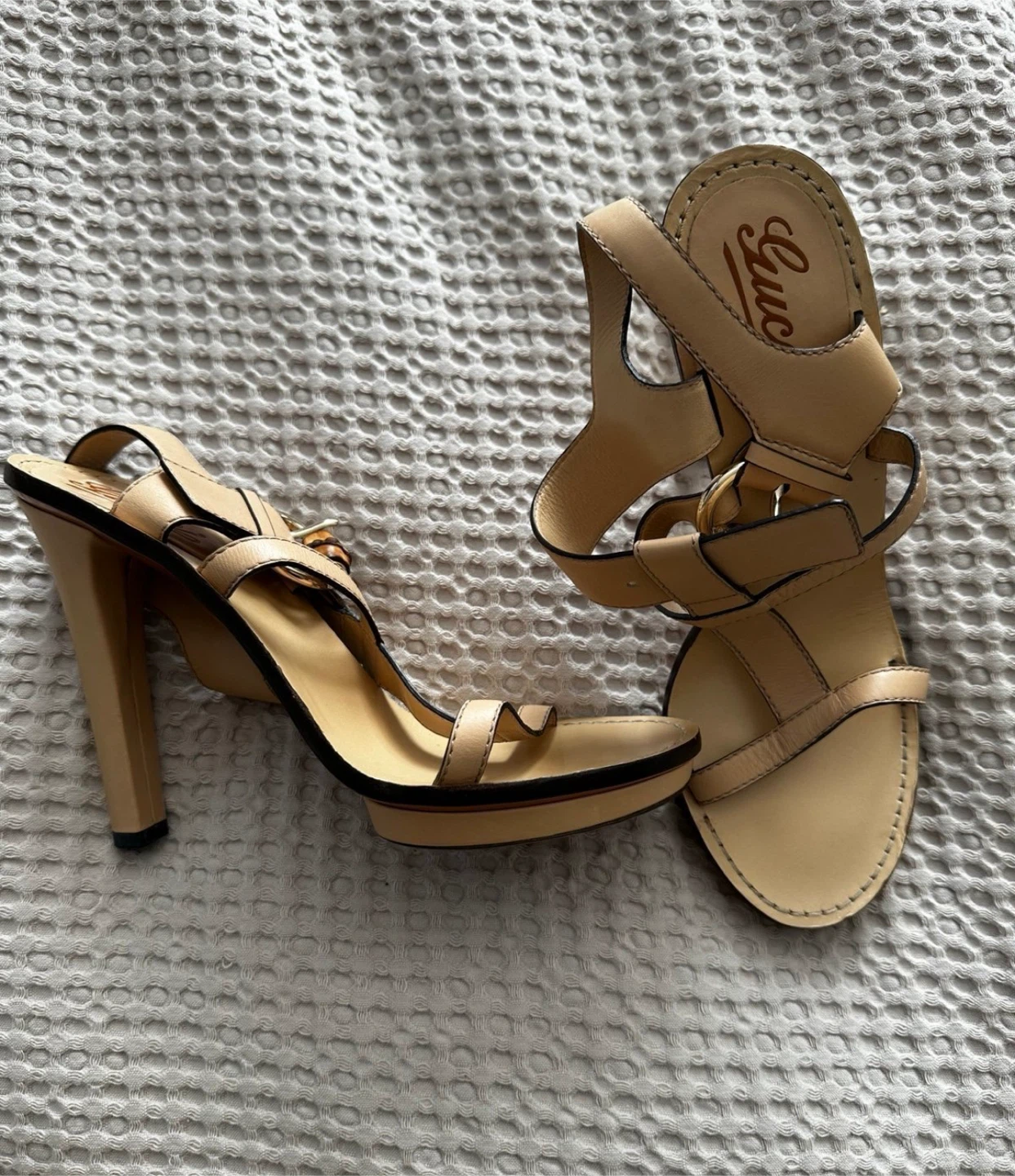Gucci High Heel Sandals Size 39.5