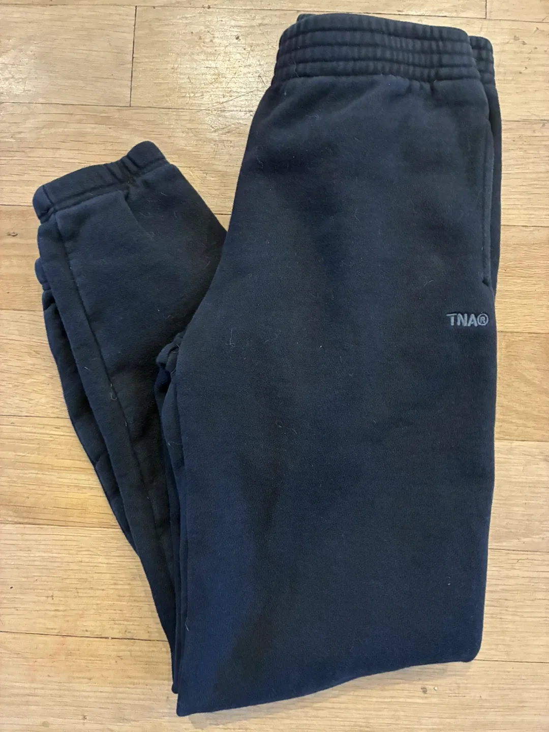 TNA Sweatfleece Cozy Fleece Perfect Fit Pants XS image indicator(3)