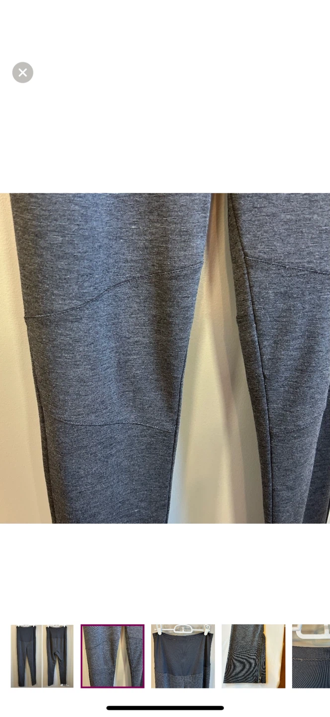 Liz Lange Maternity Over Bump Dress Pants Zippered Ankles Sz S - photo 2