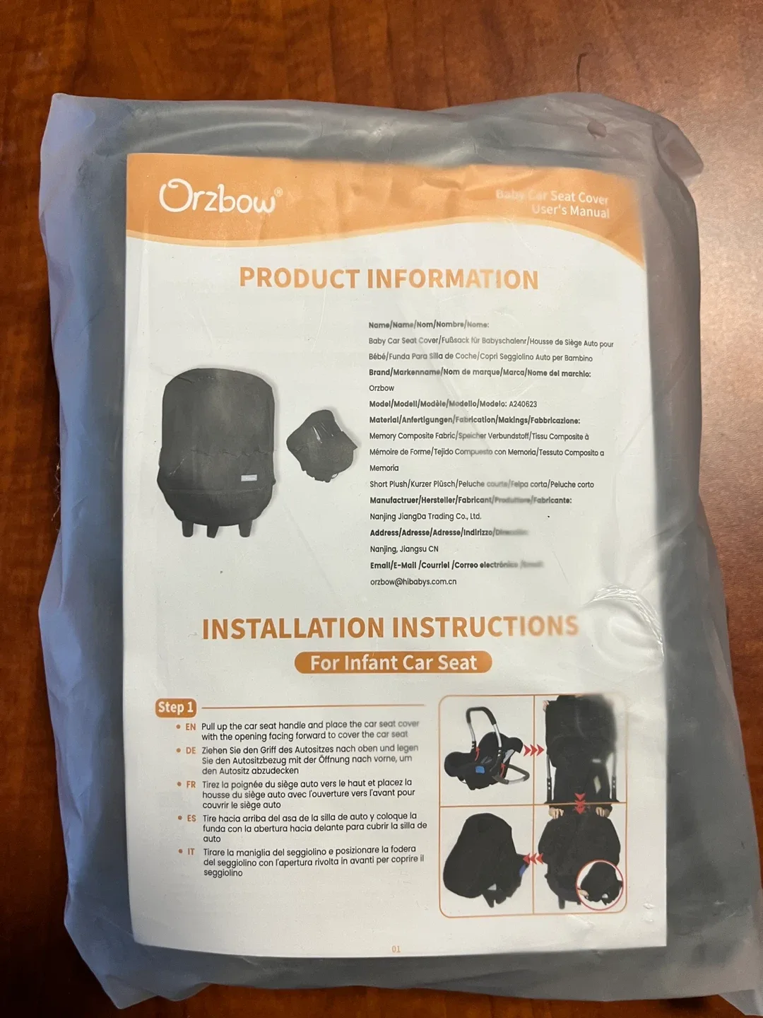 Brand new Baby Car Seat Cover - Universal Fit image indicator(7)