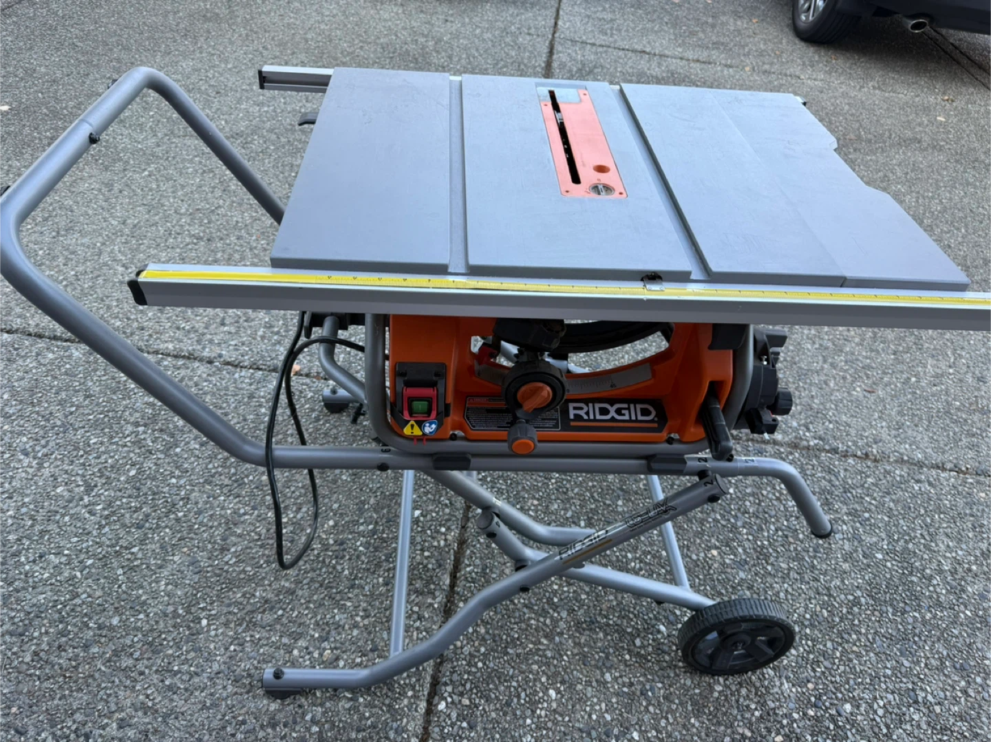 Ridgid 15 Amp 10 in. Portable Corded Pro Jobsite Table Saw