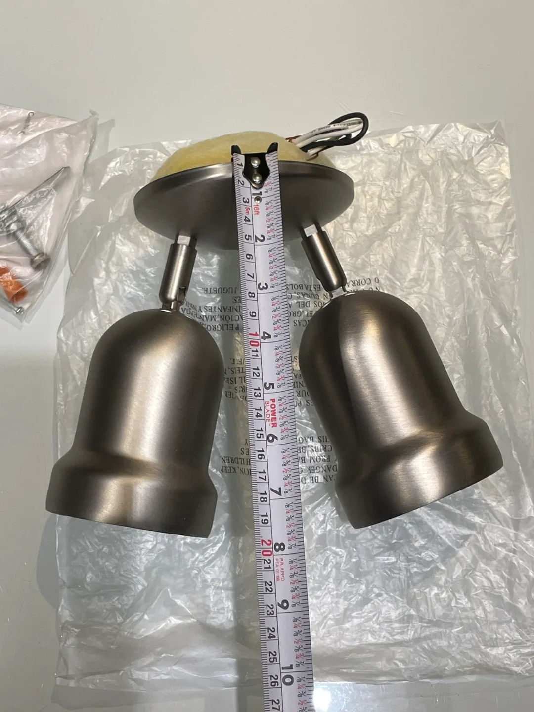 *NEW* Classic Adjustable Spot Light - Steel with Pewter Finish image indicator(7)