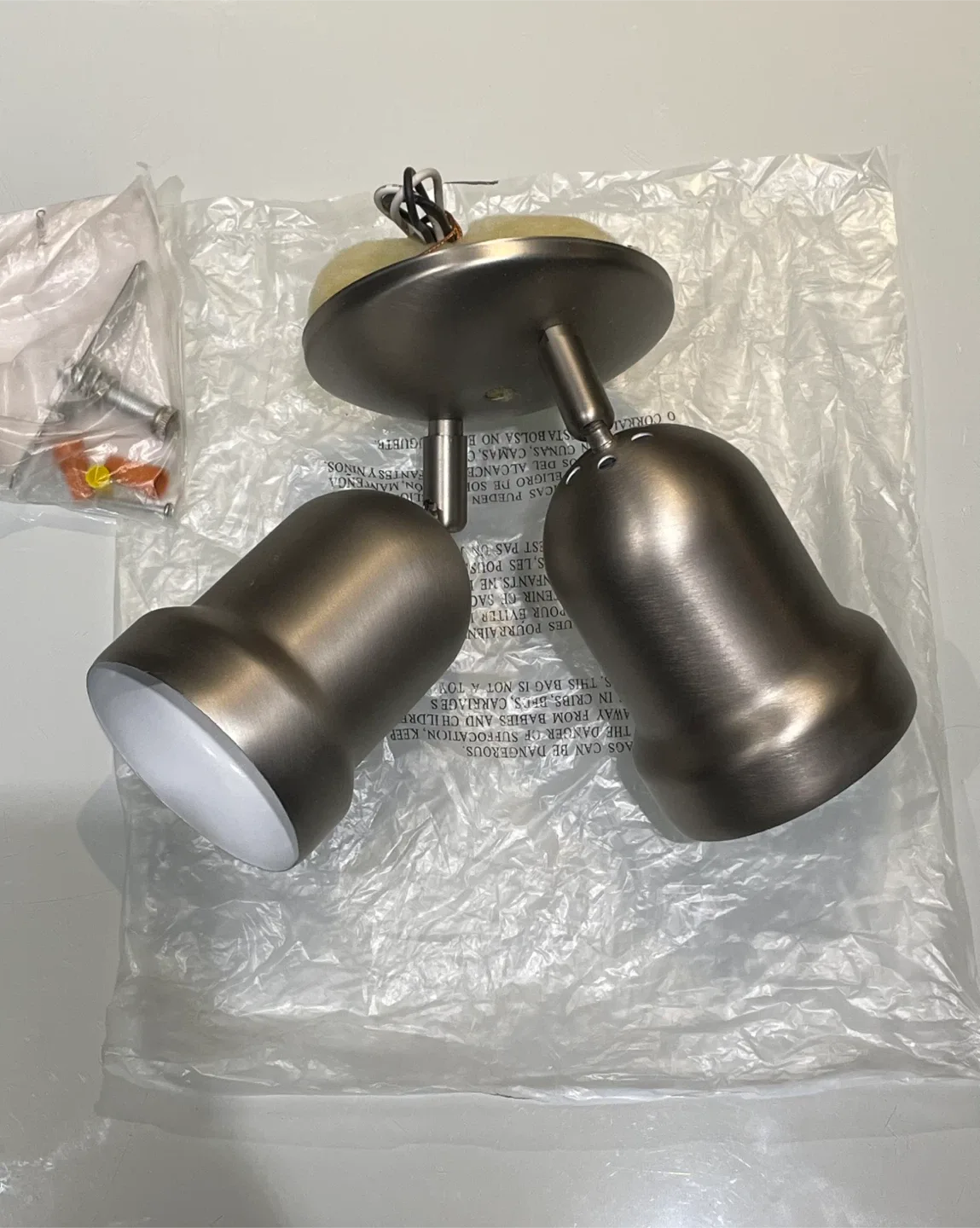 *NEW* Classic Adjustable Spot Light - Steel with Pewter Finish image indicator(4)