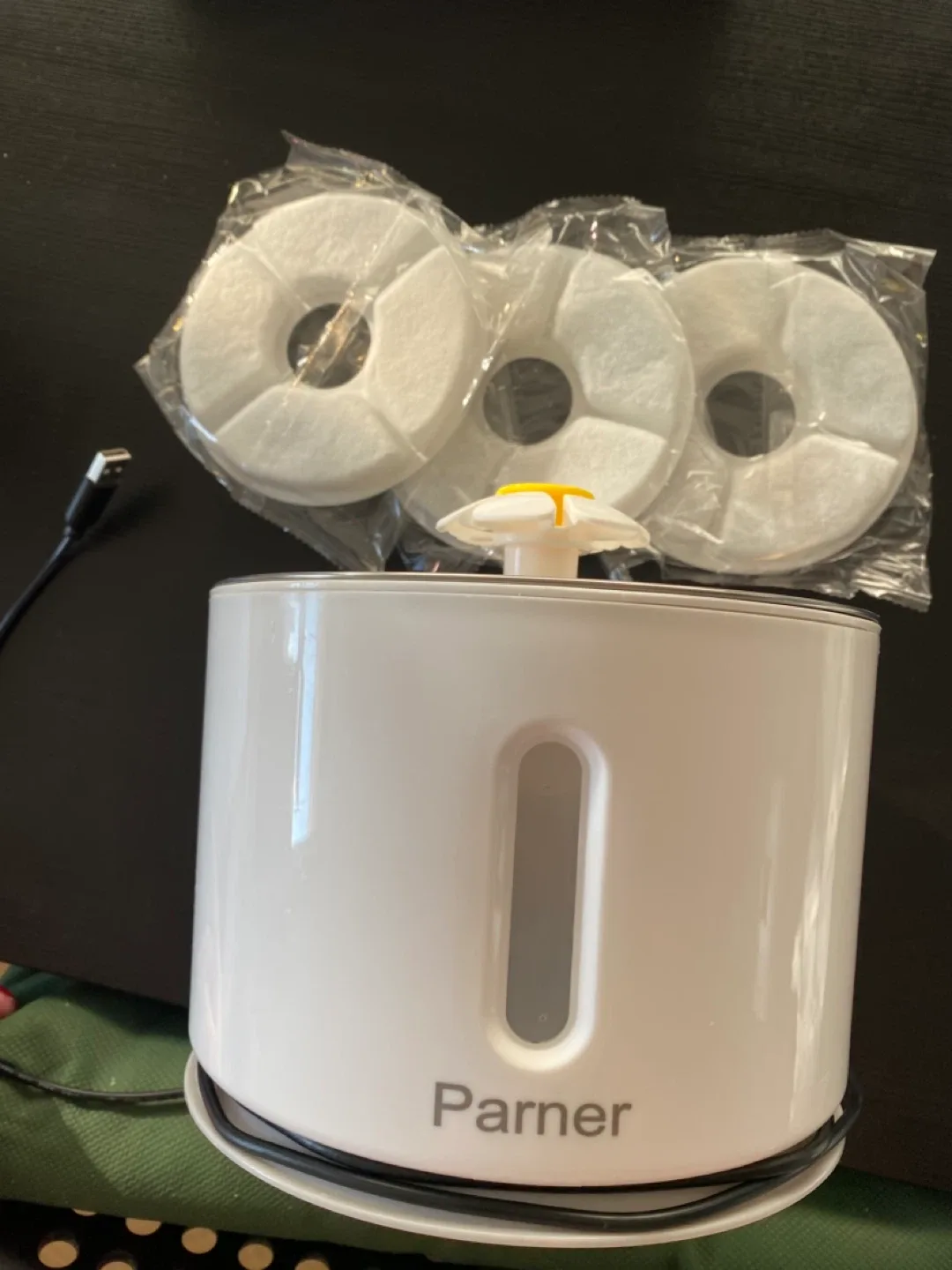 Parner Cat Water Fountain + Filters image indicator(3)