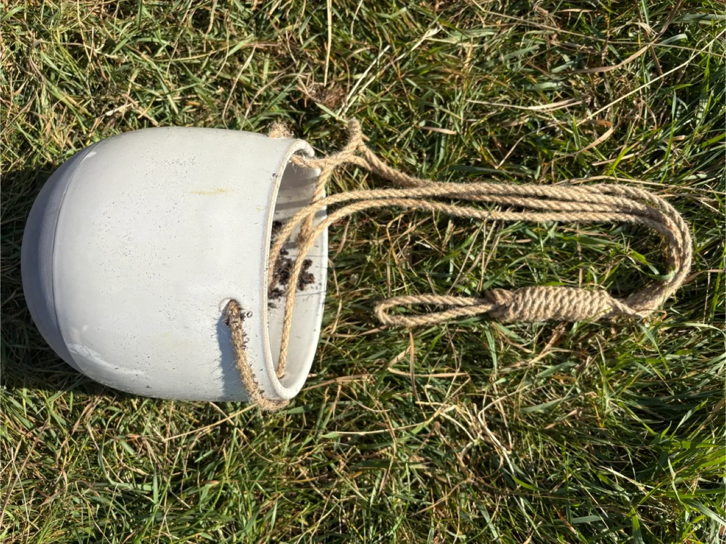 Hanging Planter with Rope thumbnail