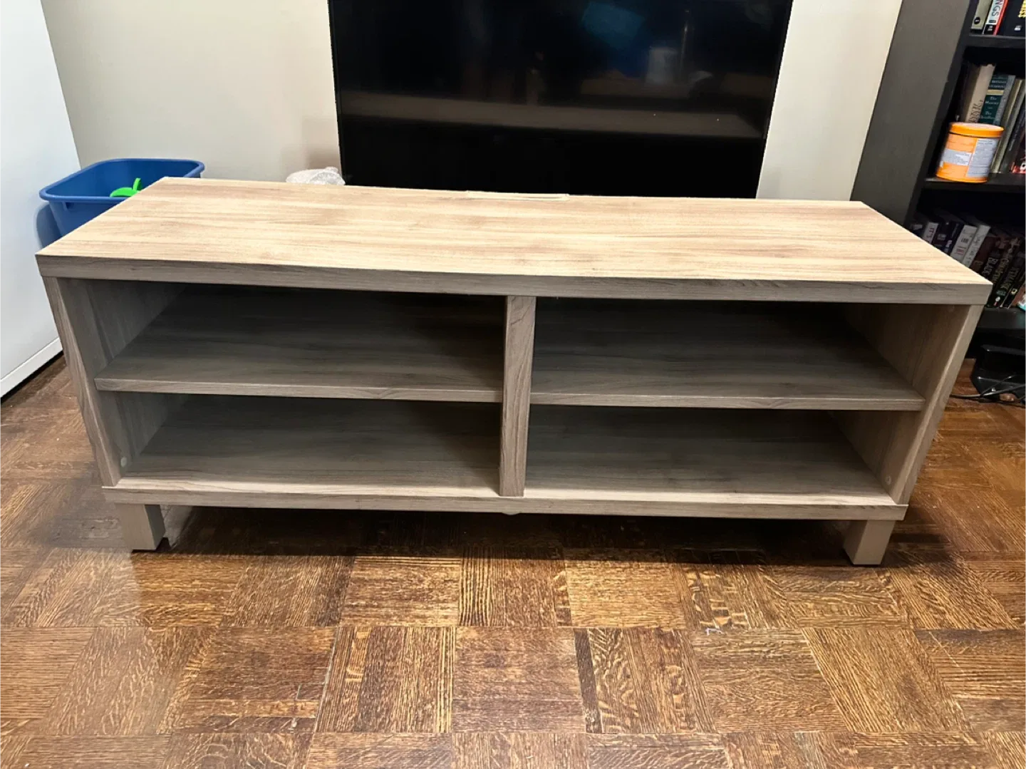 🥕 IKEA TV Stand, Light Wood Grain thumbnail