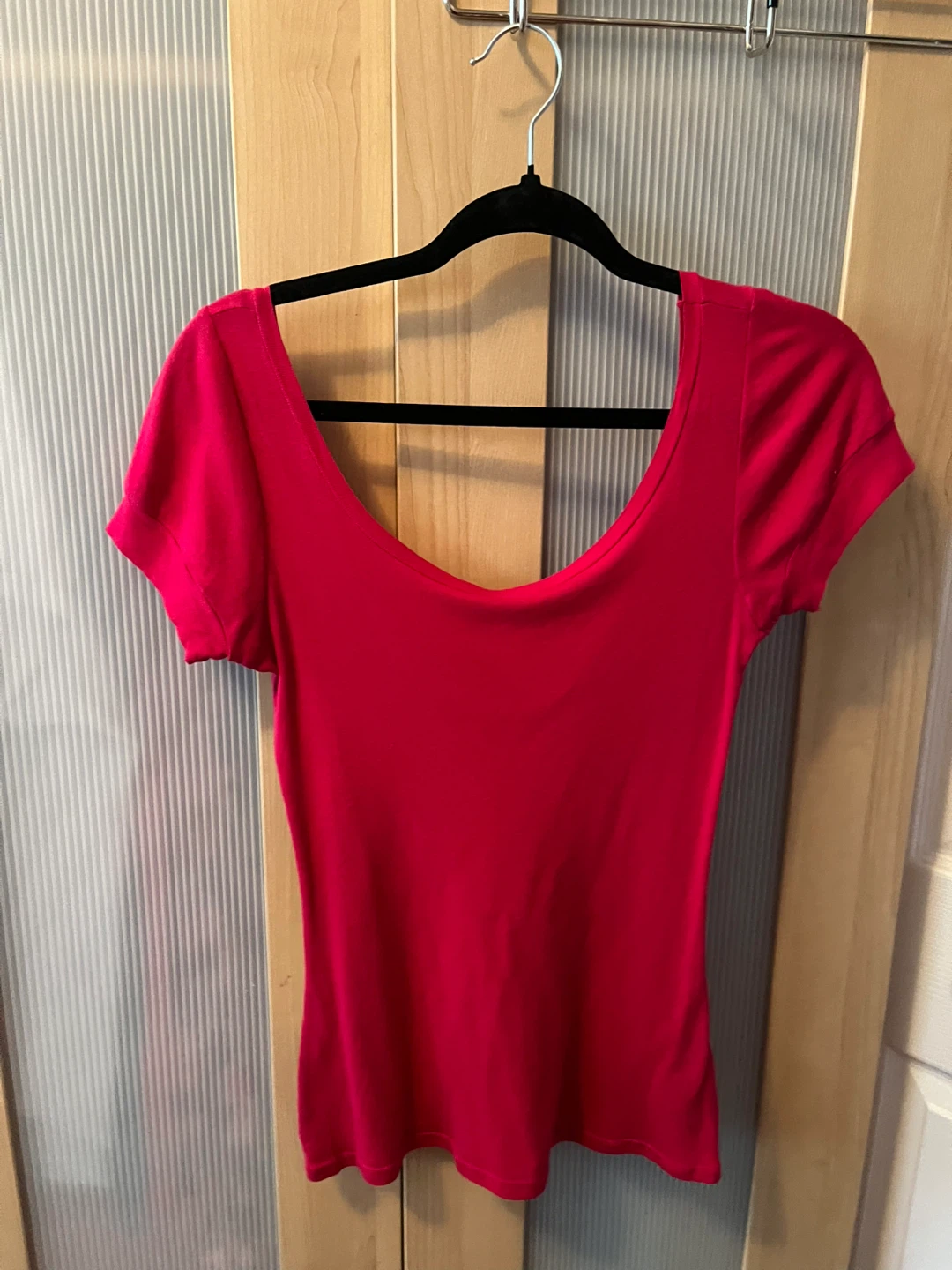 American Apparel Classic Girl Tee, beautiful rose colour, Small