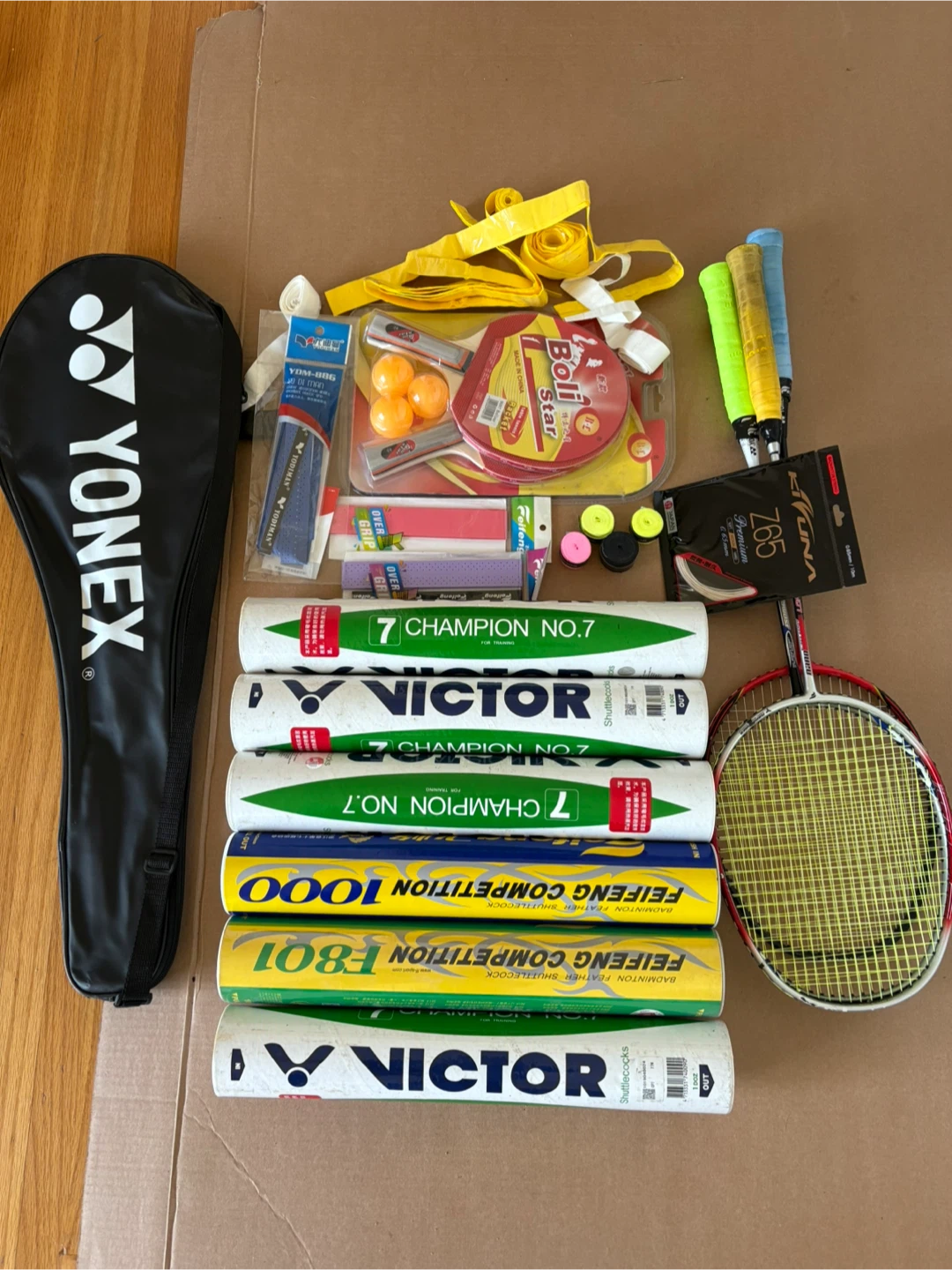 Badminton & Ping Pong Set: Yonex, Victor, Feifeng - photo 4