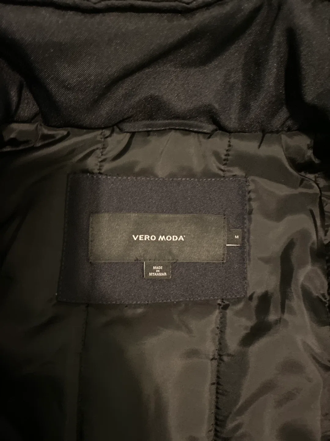 Vero Moda Black Parka - Size M image indicator(3)