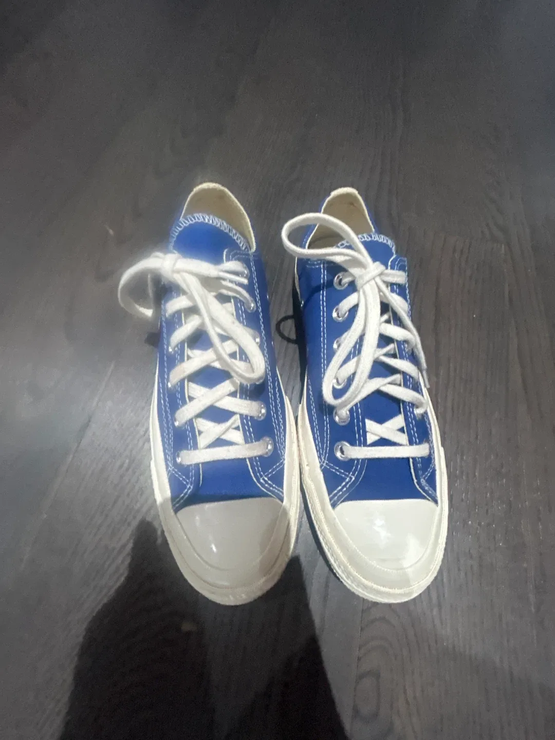 Converse x Comme des Garçons PLAY Blue Sneakers image indicator(2)