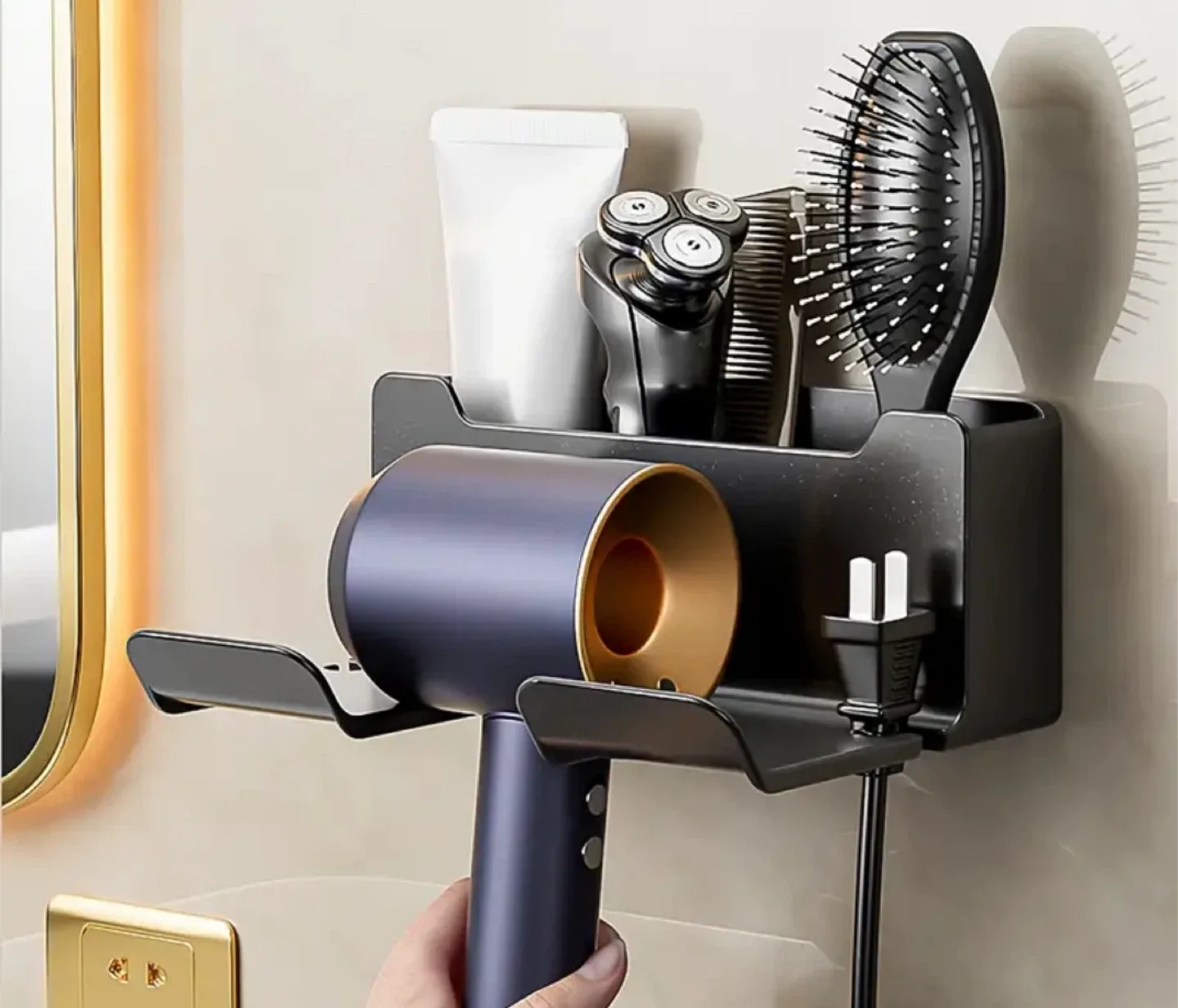NEW Hair Dryer Wall Mount - BATHROOM thumbnail