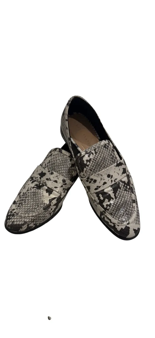 Zara Snakeskin look Loafers