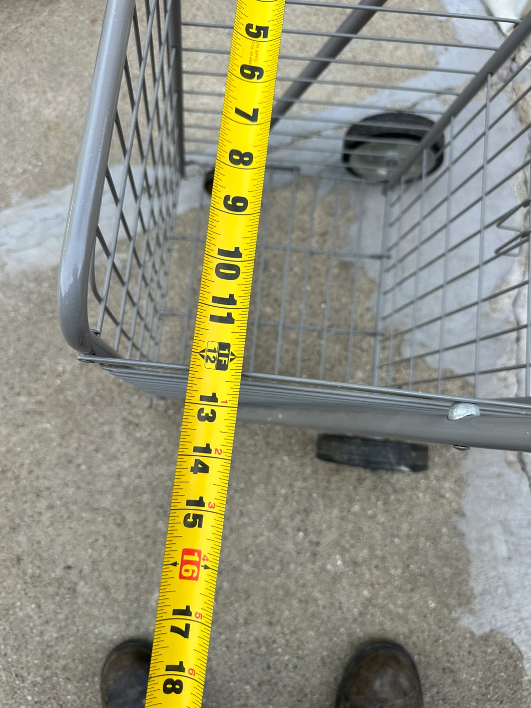 Metal Shopping Cart - photo 4