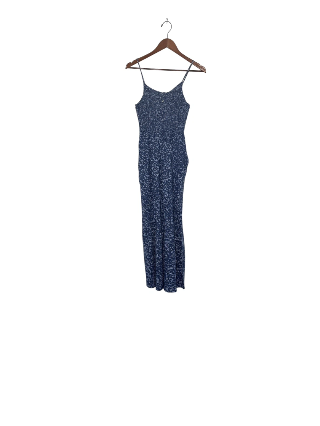 Blue & White Polka Dot Jumpsuit